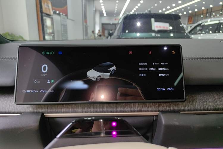 Used Nio ES6 2023 75 kWh Instrument Cluster