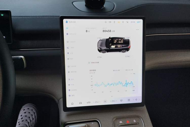 Used Nio ES6 2024 75 kWh Audio And AC Panel
