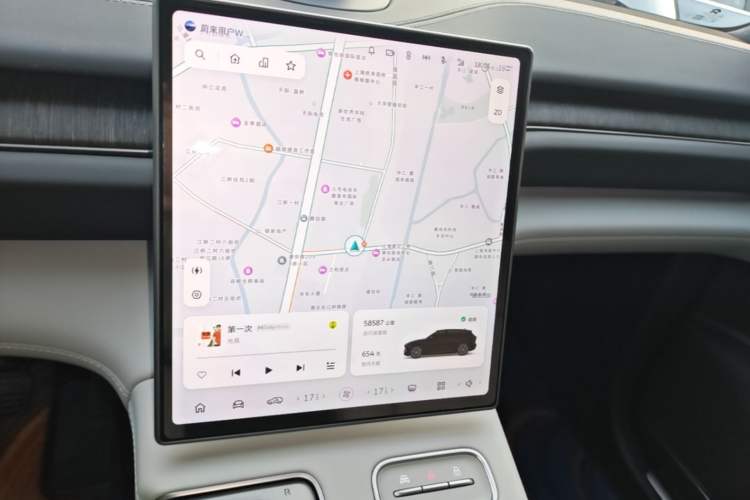 Used Nio ES6 2024 75 kWh Audio And AC Panel