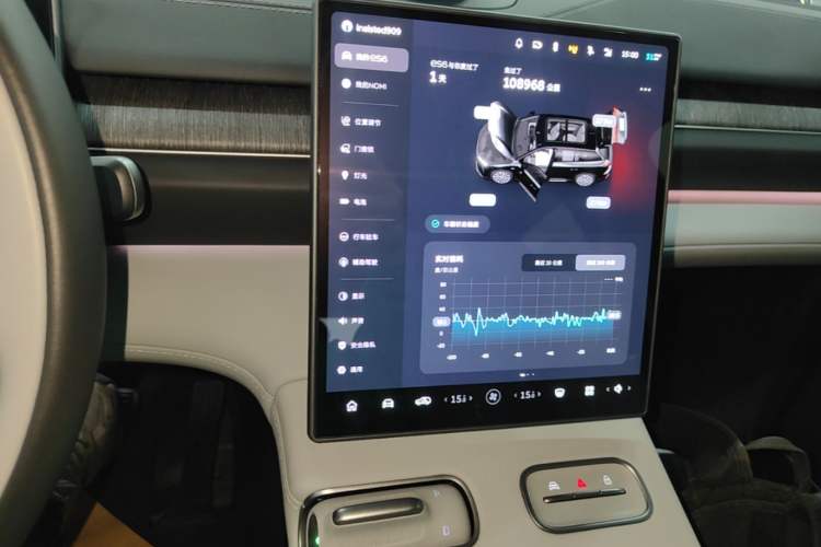 Used Nio ES6 2024 75 kWh Audio And AC Panel