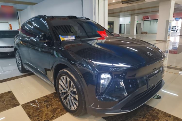 Used Nio ES6 2024 75 kWh Front Right 45 Deg