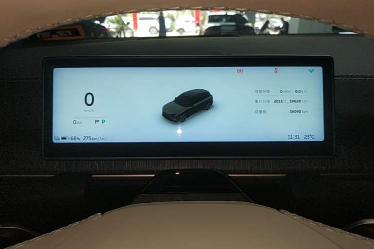 Used Nio ES6 2024 75 kWh Instrument Cluster