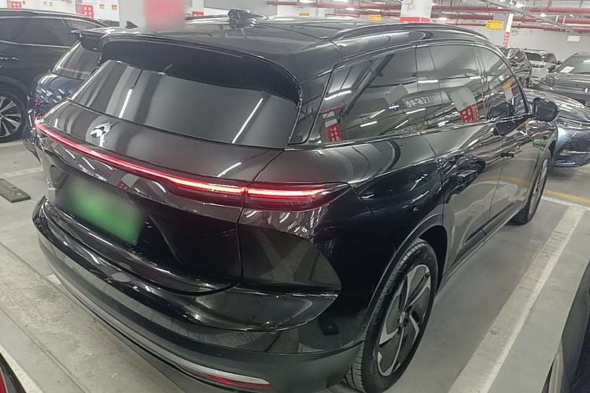Used Nio ES6 2024 75 kWh Rear Right 45 Deg