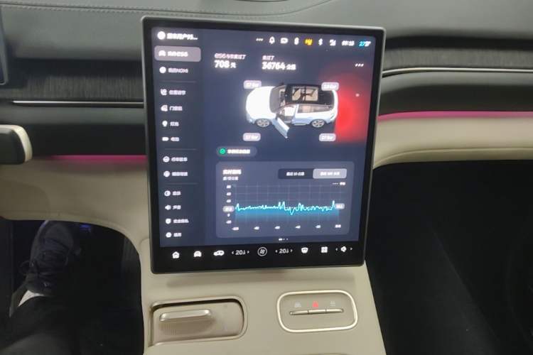 Used Nio ES6 2024 75 kWh Audio And AC Panel