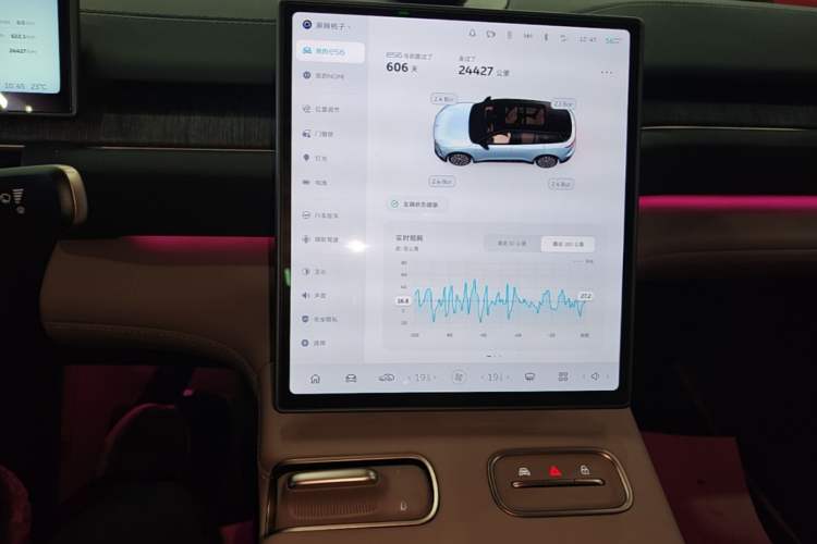 Used Nio ES6 2024 75 kWh Audio And AC Panel