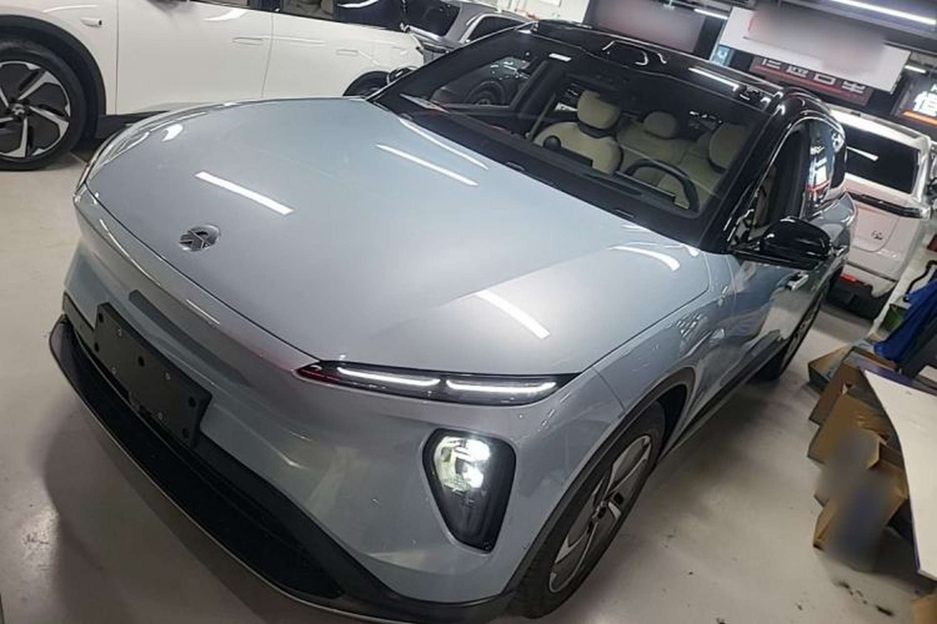 Used Nio ES6 2024 75 kWh Front Left 45 Deg