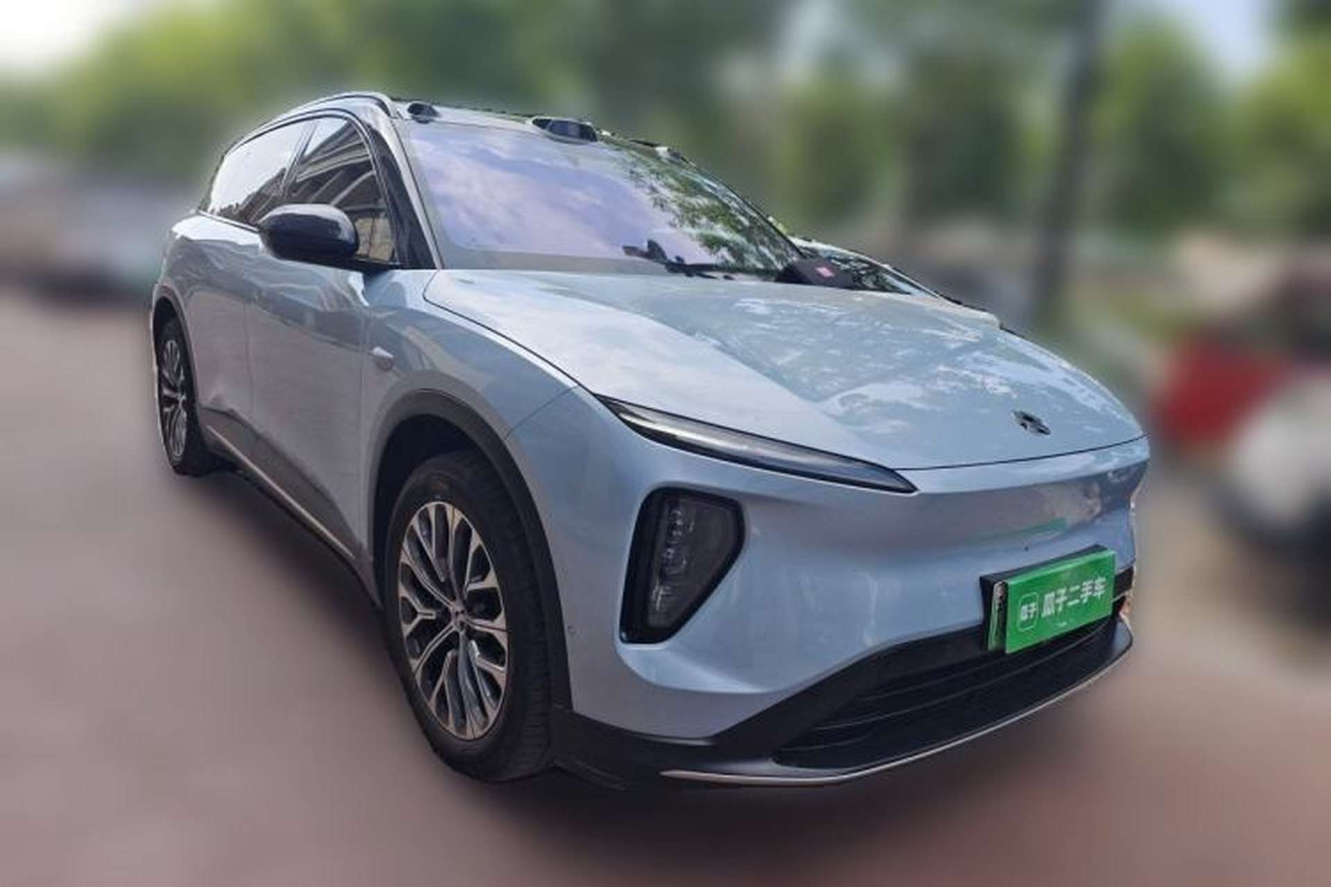 Used Nio ES6 2024 75 kWh Front Right 45 Deg