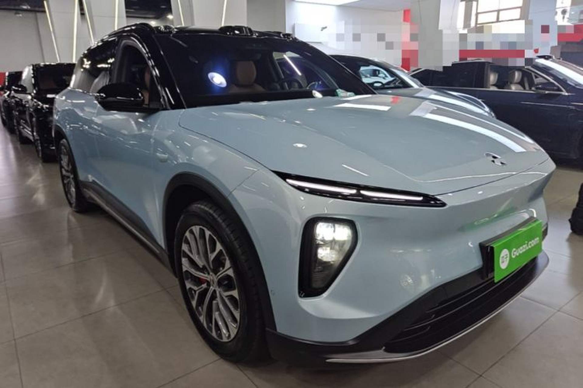 Used Nio ES6 2024 75 kWh Front Right 45 Deg