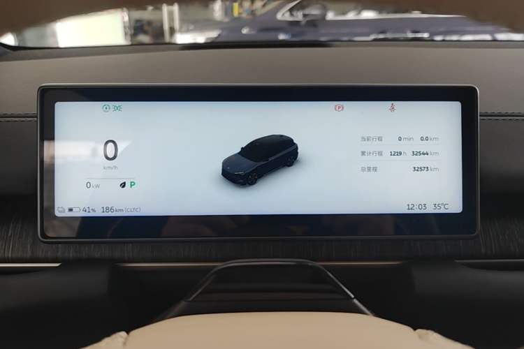 Used Nio ES6 2024 75 kWh Instrument Cluster