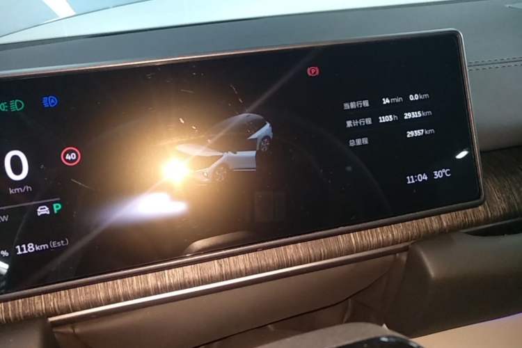 Used Nio ES6 2024 75 kWh Instrument Cluster