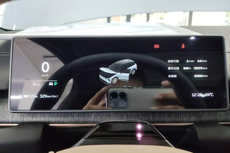 Used Nio ES6 2024 75 kWh Instrument Cluster