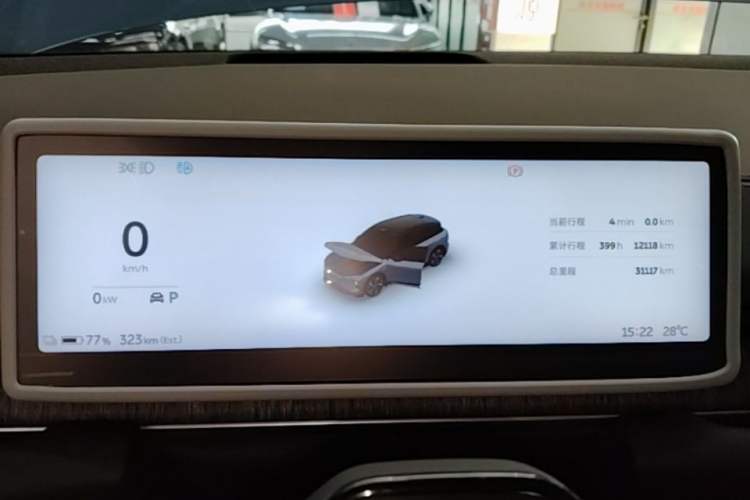 Used Nio ES6 2024 75 kWh Instrument Cluster