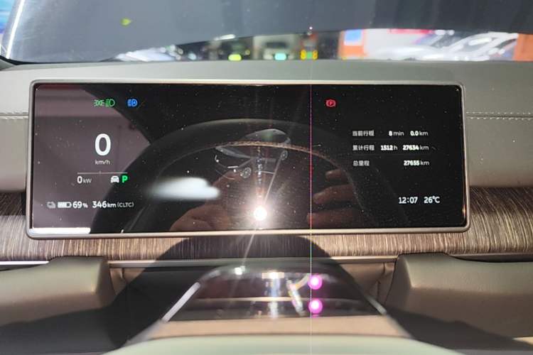 Used Nio ES6 2024 75 kWh Instrument Cluster