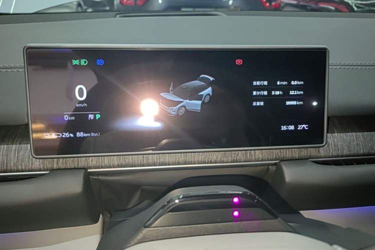 Used Nio ES6 2024 75 kWh Instrument Cluster