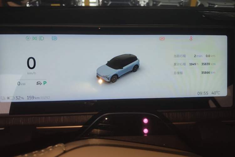 Used Nio ES6 2024 75 kWh Instrument Cluster