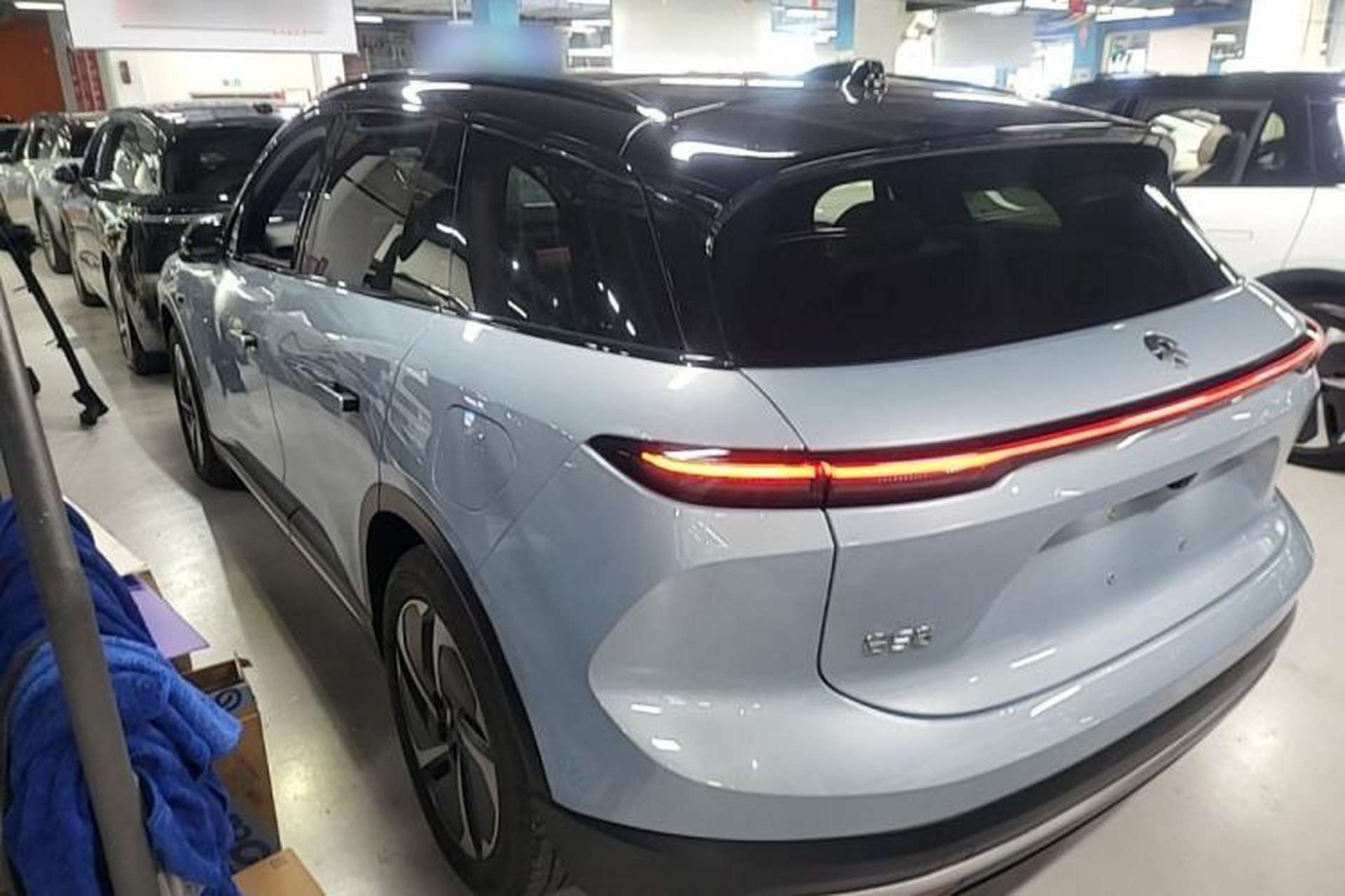Used Nio ES6 2024 75 kWh Rear Left 45 Deg