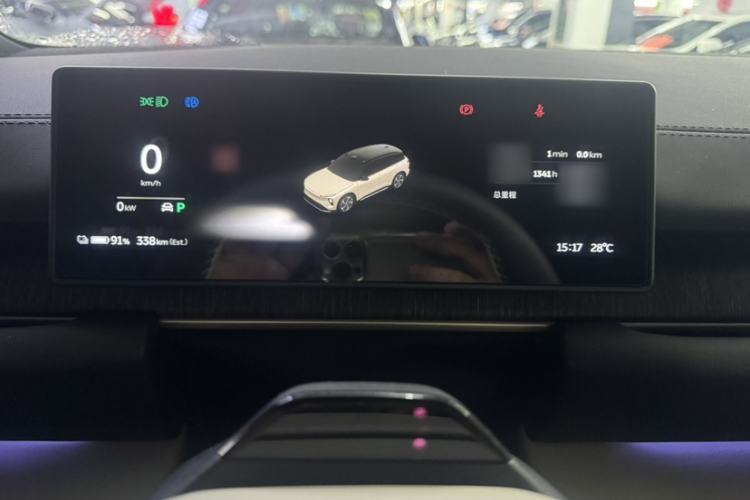 Used Nio ES6 2024 75 kWh Instrument Cluster