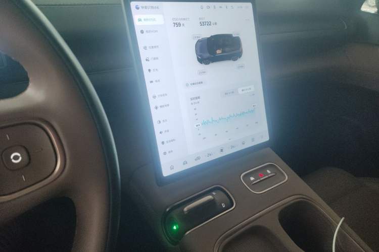 Used Nio ES6 2024 75 kWh Audio And AC Panel