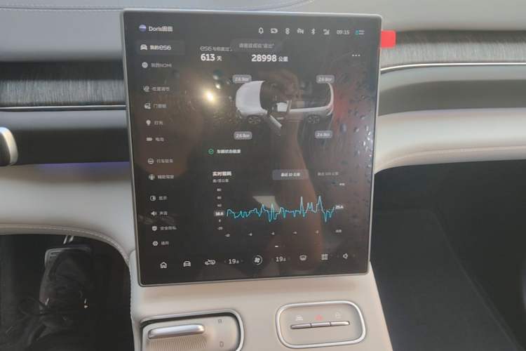 Used Nio ES6 2024 75 kWh Audio And AC Panel
