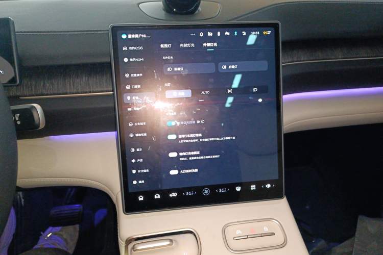 Used Nio ES6 2024 75 kWh Audio And AC Panel