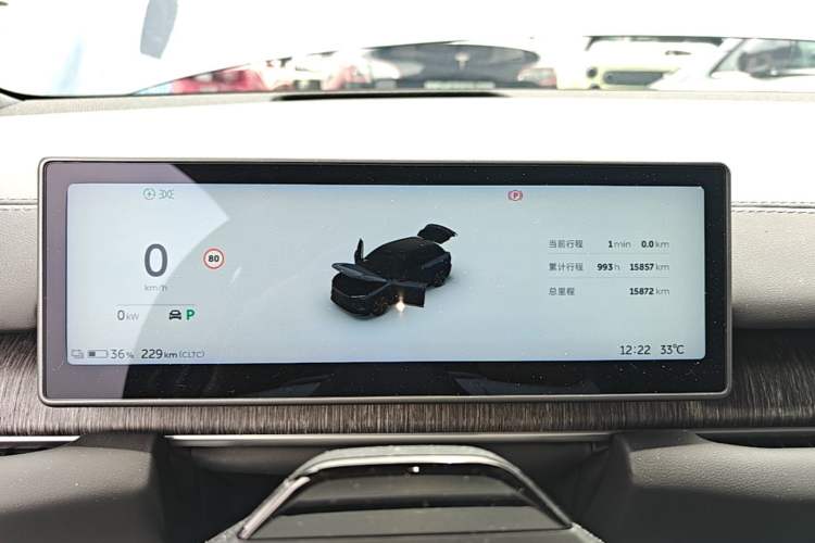 Used Nio ES6 2024 75 kWh Instrument Cluster