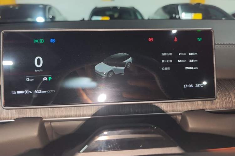 Used Nio ES6 2024 75 kWh Instrument Cluster