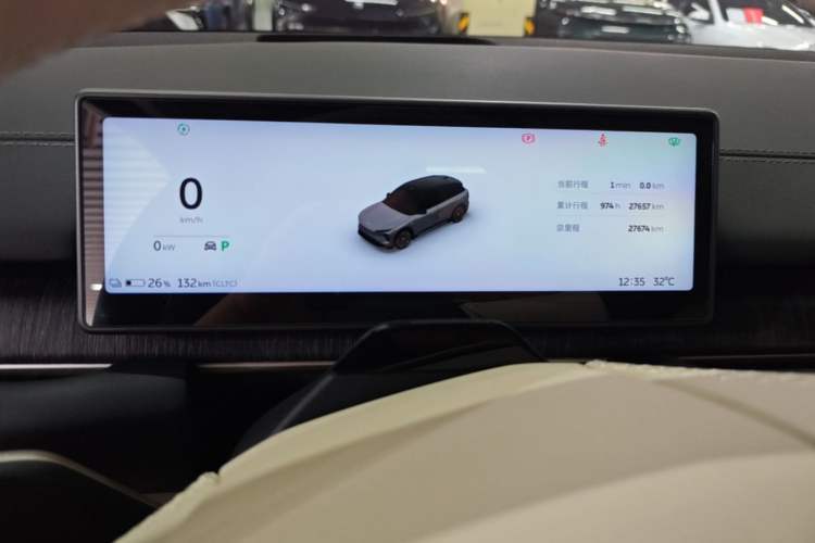 Used Nio ES6 2024 75 kWh Instrument Cluster