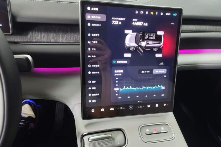 Used Nio ES6 2024 75 kWh Audio And AC Panel