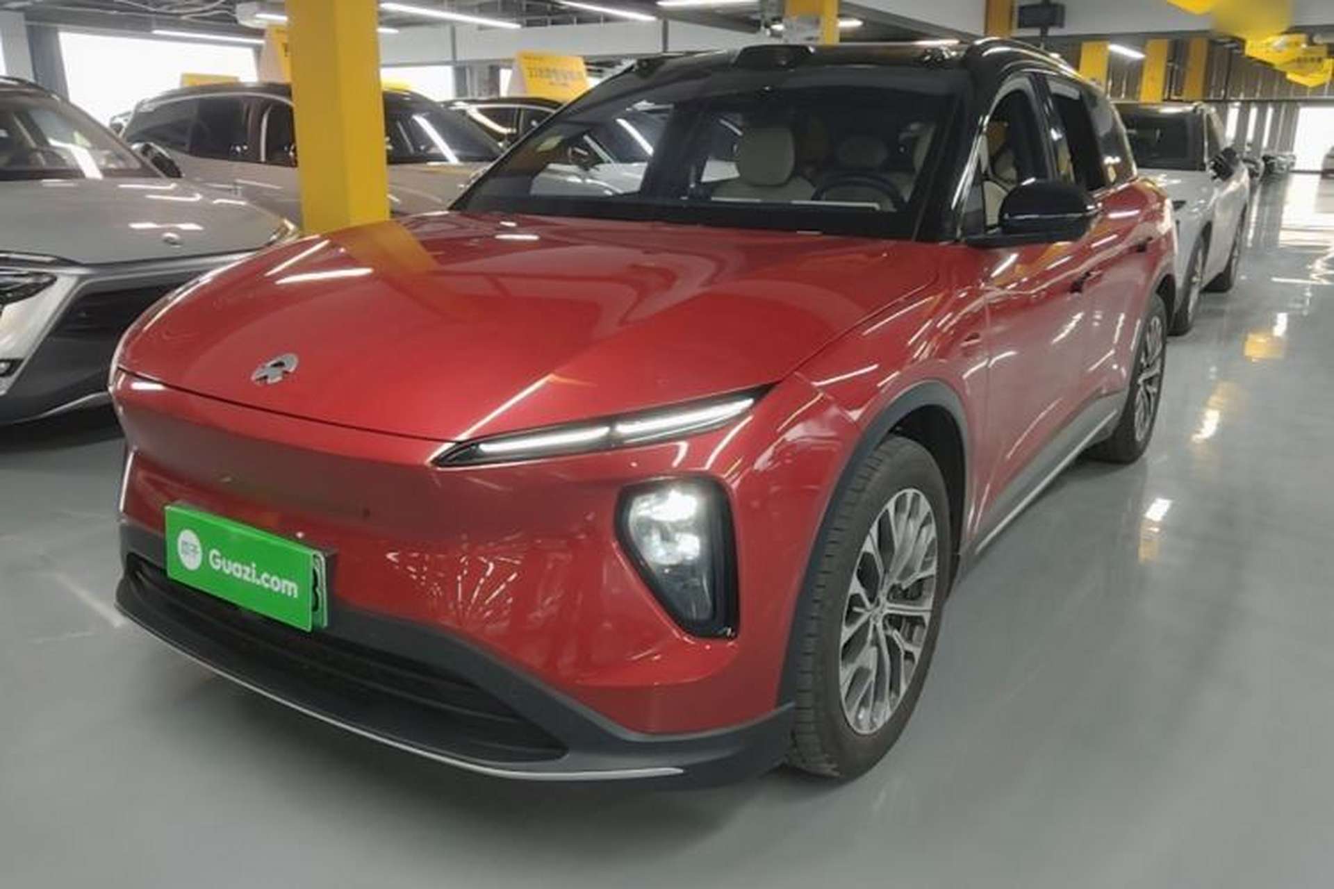 Used Nio ES6 2024 75 kWh Front Left 45 Deg
