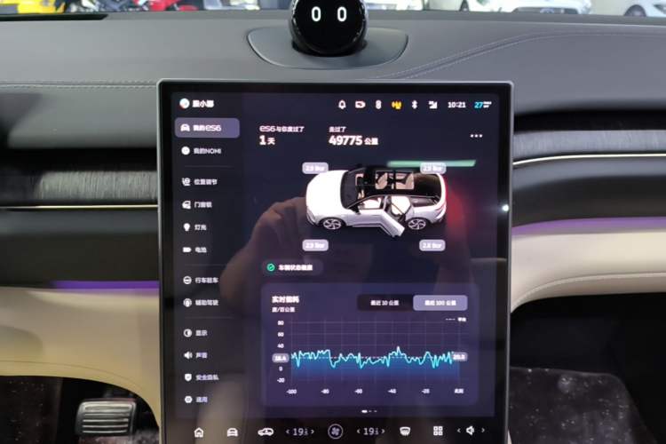 Used Nio ES6 2024 75 kWh Audio And AC Panel