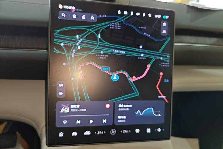 Used Nio ES6 2024 75 kWh Audio And AC Panel