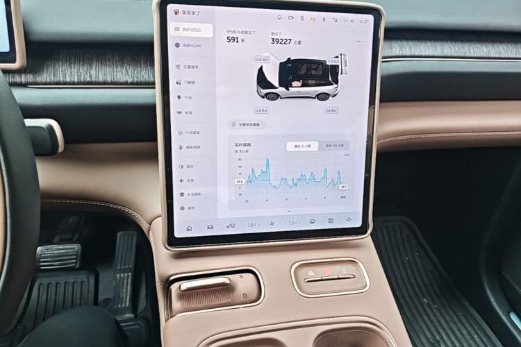 Used Nio ES6 2024 75 kWh Audio And AC Panel