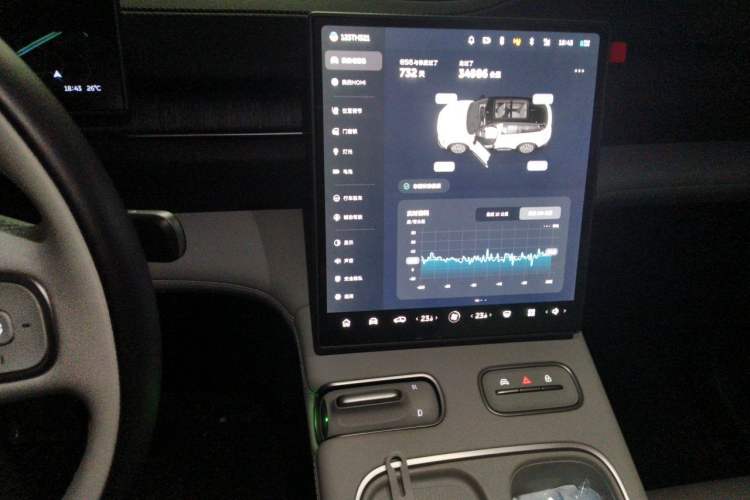 Used Nio ES6 2024 75 kWh Audio And AC Panel