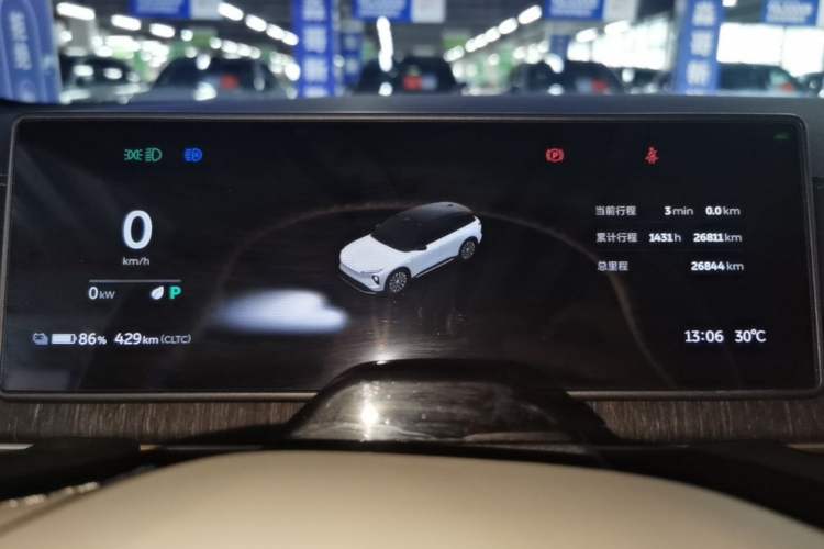 Used Nio ES6 2024 75 kWh Instrument Cluster