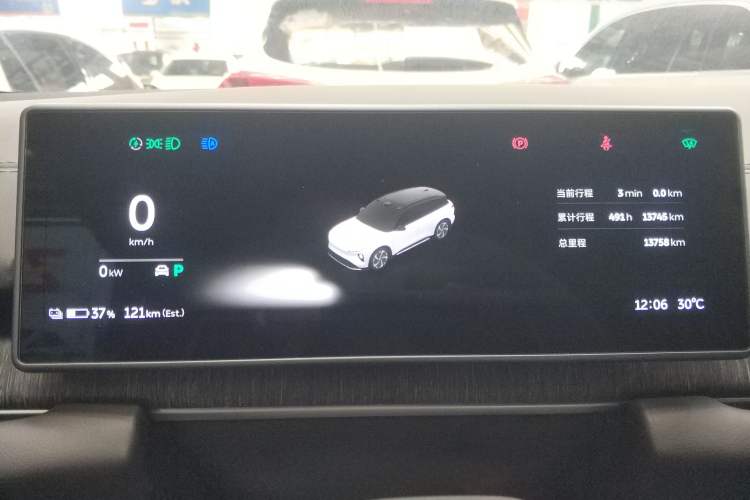 Used Nio ES6 2024 75 kWh Instrument Cluster