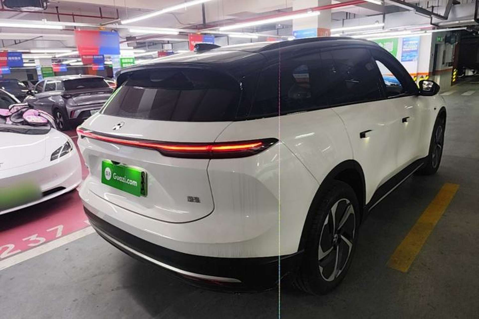 Used Nio ES6 2024 75 kWh Rear Right 45 Deg