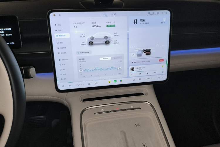 Used Nio ES6 2025 75 kWh Audio And AC Panel