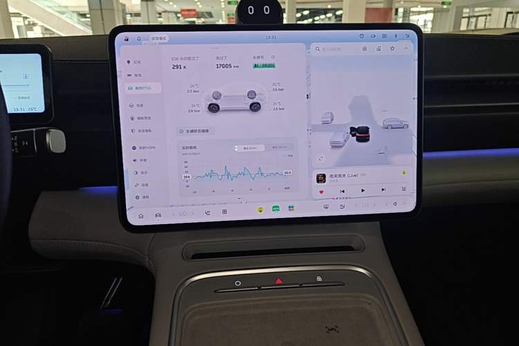 Used Nio ES6 2025 75 kWh Audio And AC Panel
