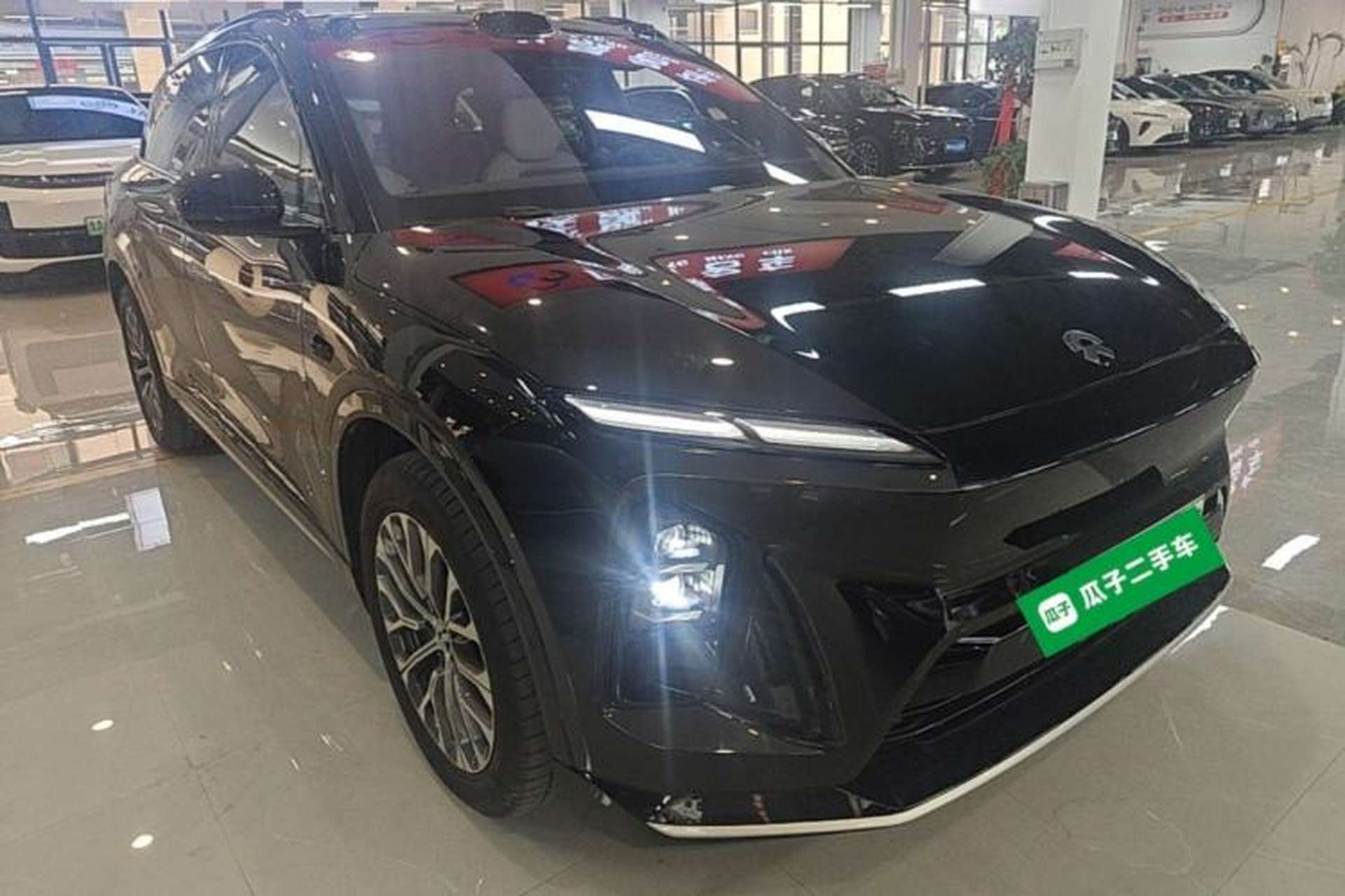 Used Nio ES6 2025 75 kWh Front Right 45 Deg