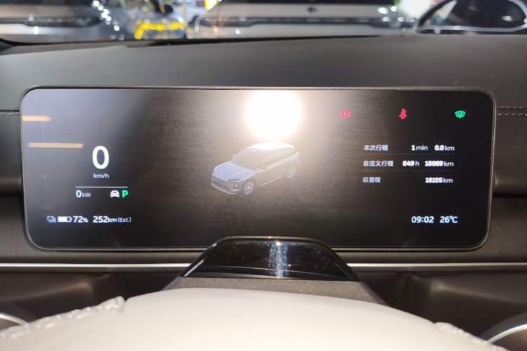 Used Nio ES6 2025 75 kWh Instrument Cluster