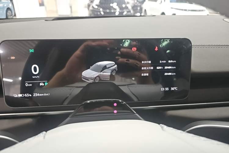 Used Nio ES6 2025 75 kWh Instrument Cluster