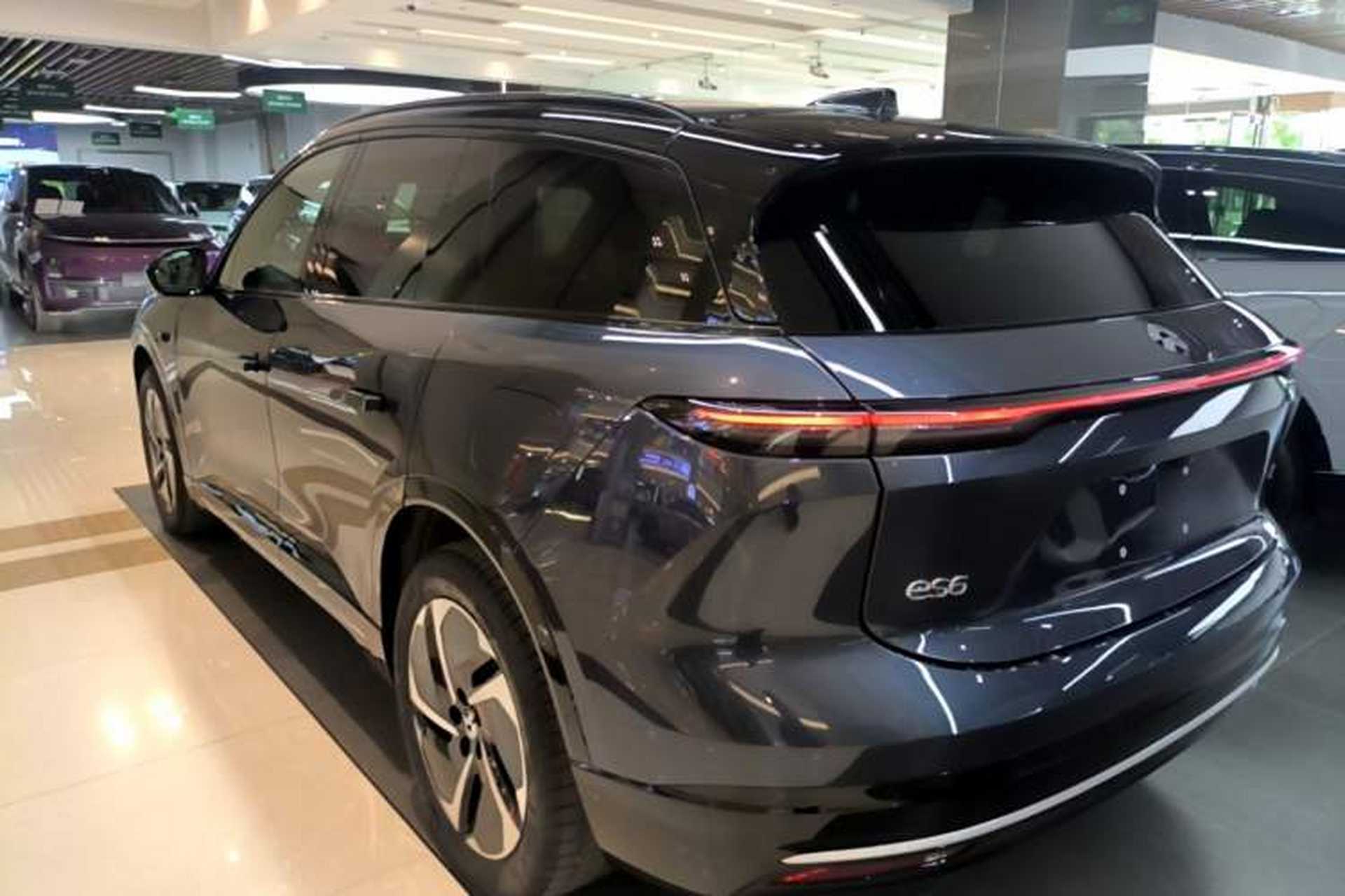 Used Nio ES6 2025 75 kWh Rear Left 45 Deg