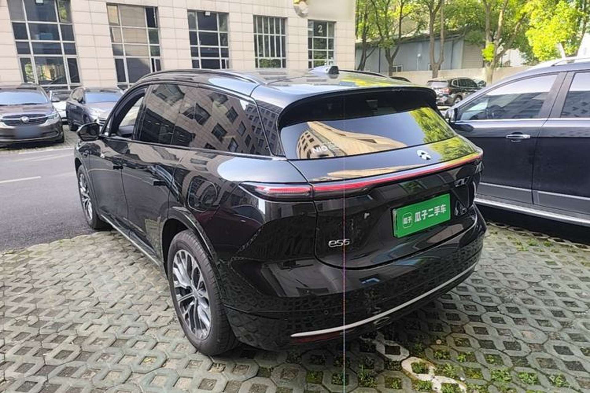 Used Nio ES6 2025 75 kWh Rear Left 45 Deg