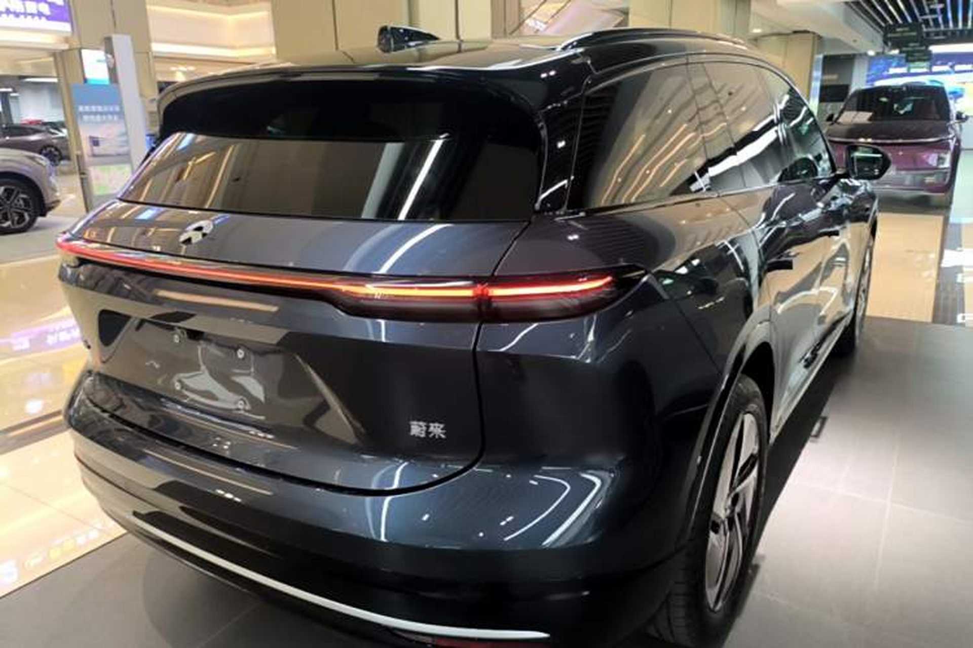 Used Nio ES6 2025 75 kWh Rear Right 45 Deg