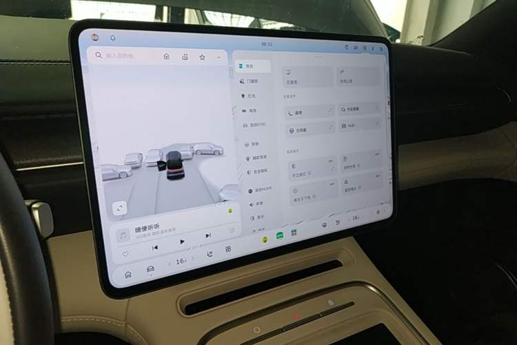 Used Nio ES6 2025 75 kWh Audio And AC Panel