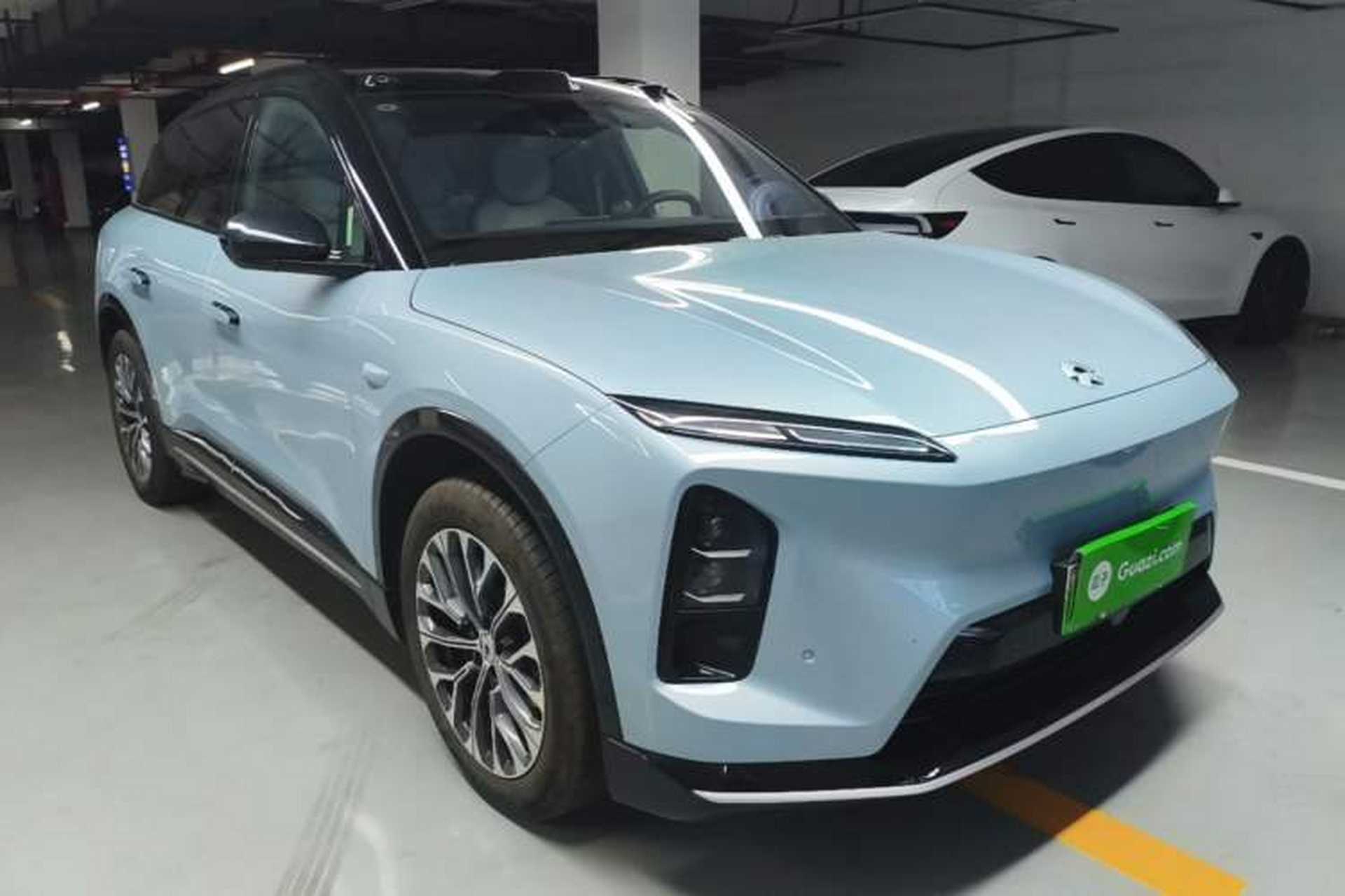 Used Nio ES6 2025 75 kWh Front Right 45 Deg