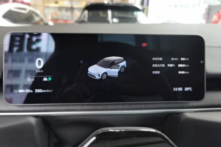 Used Nio ES6 2025 75 kWh Instrument Cluster