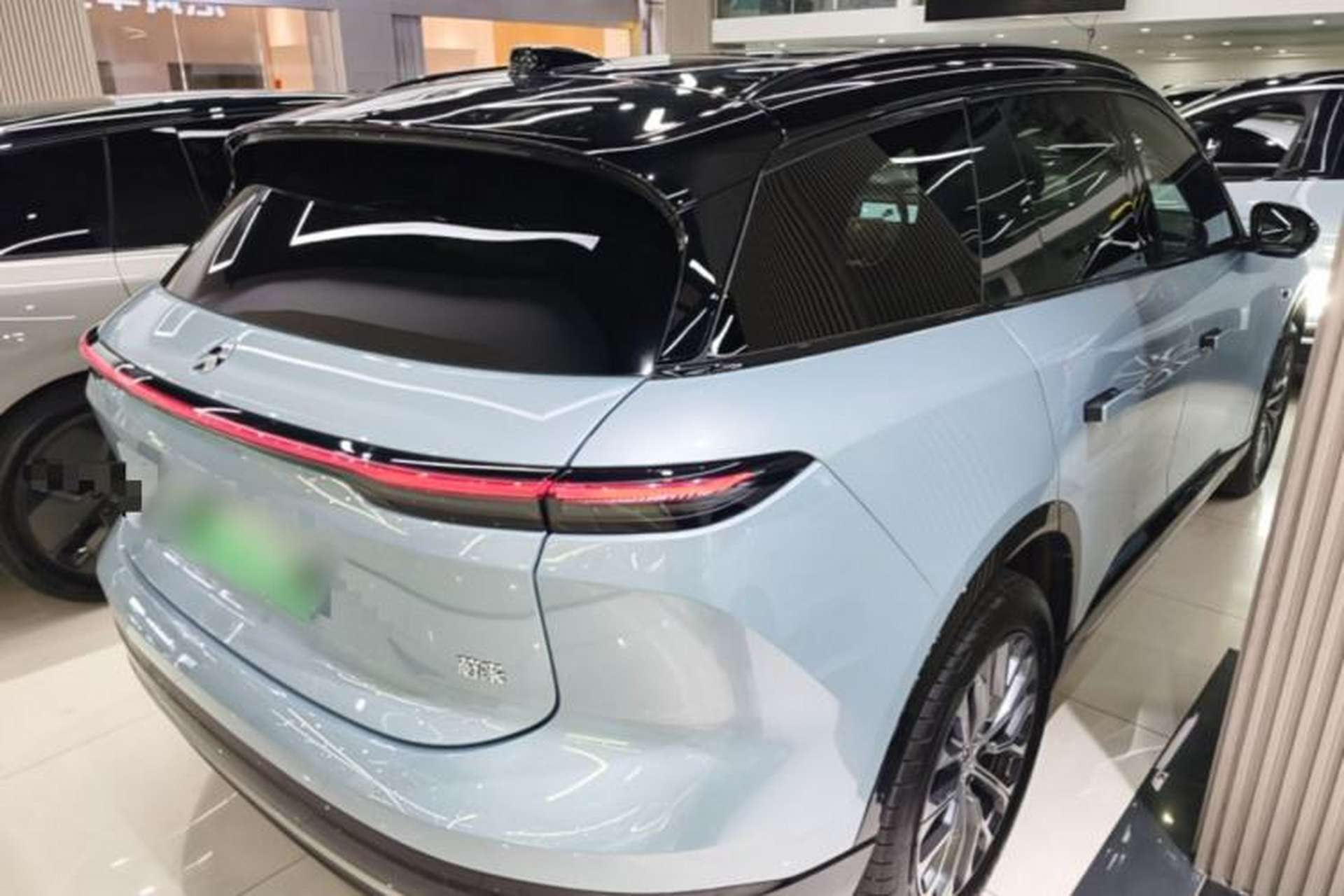 Used Nio ES6 2025 75 kWh Rear Right 45 Deg