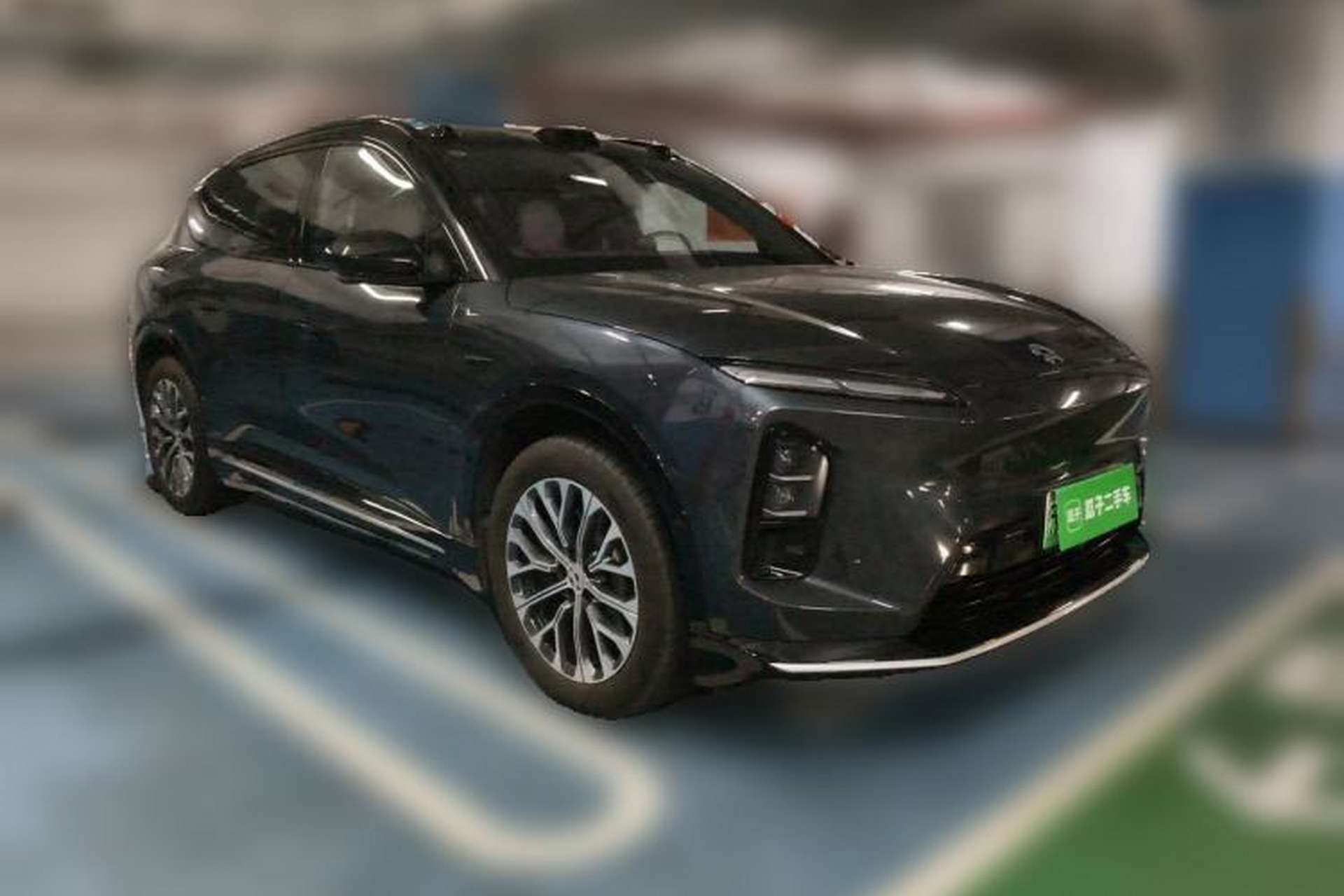 Used Nio ES6 2025 75 kWh Front Right 45 Deg