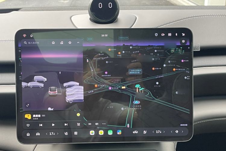 Used Nio ES6 2025 75 kWh Audio And AC Panel